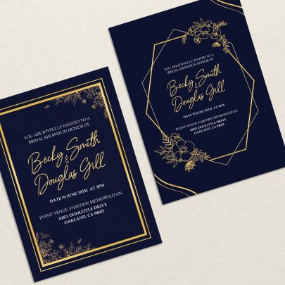 123984I will design professional invitation cards for any occasion.