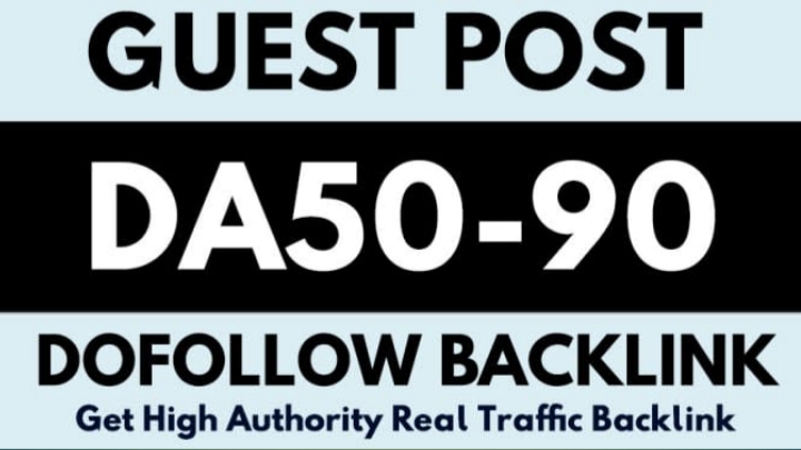 198349I will seo guest post dofollow high quality backlinks on high traffic website