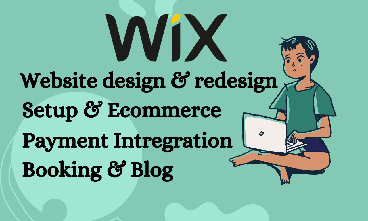 266000i will create wix website design wix website redesign build wix website