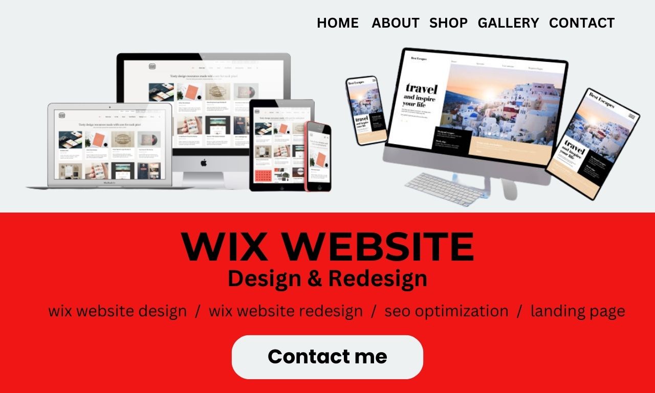 272601I will design a wix professional website design wix website redesign